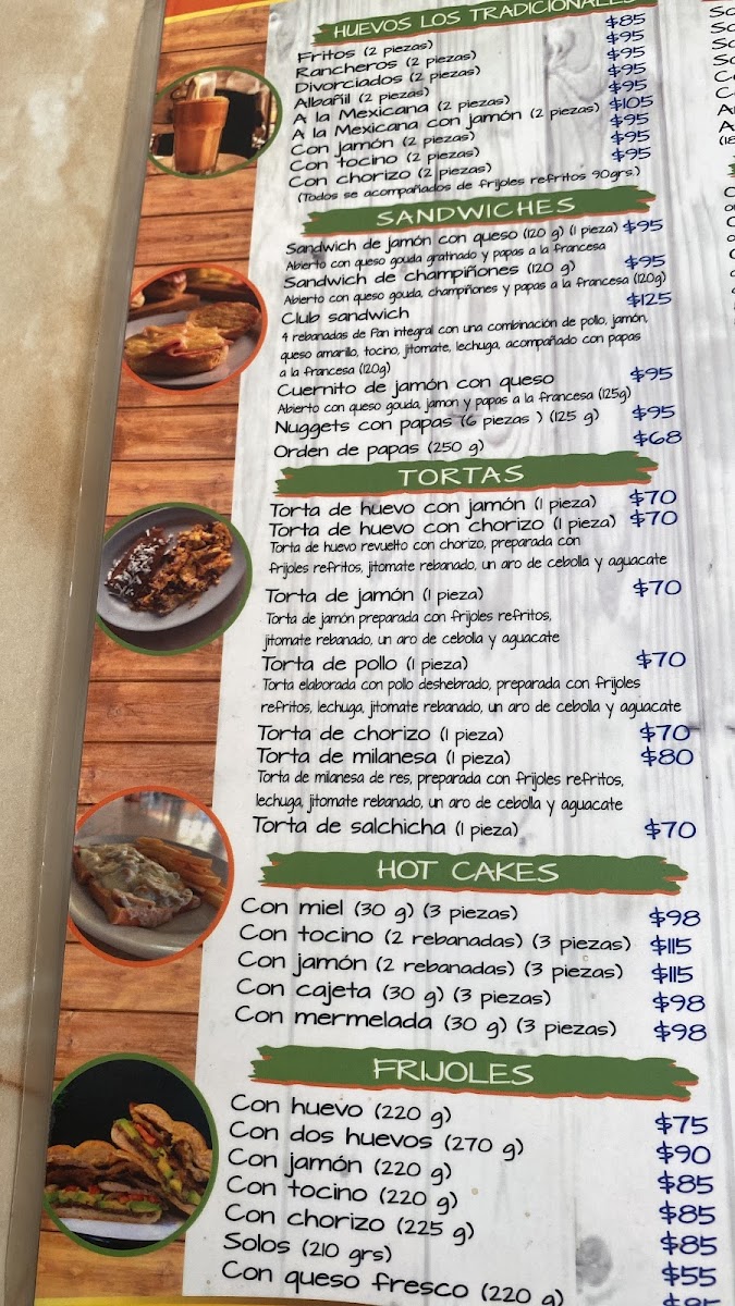 Los Bisquets de Plateros Menu - Image 2