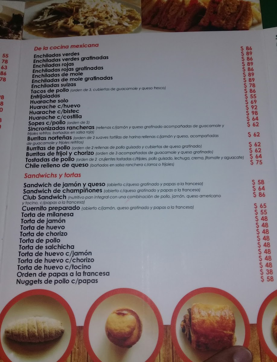 Los Bisquets de Plateros Menu - Image 5