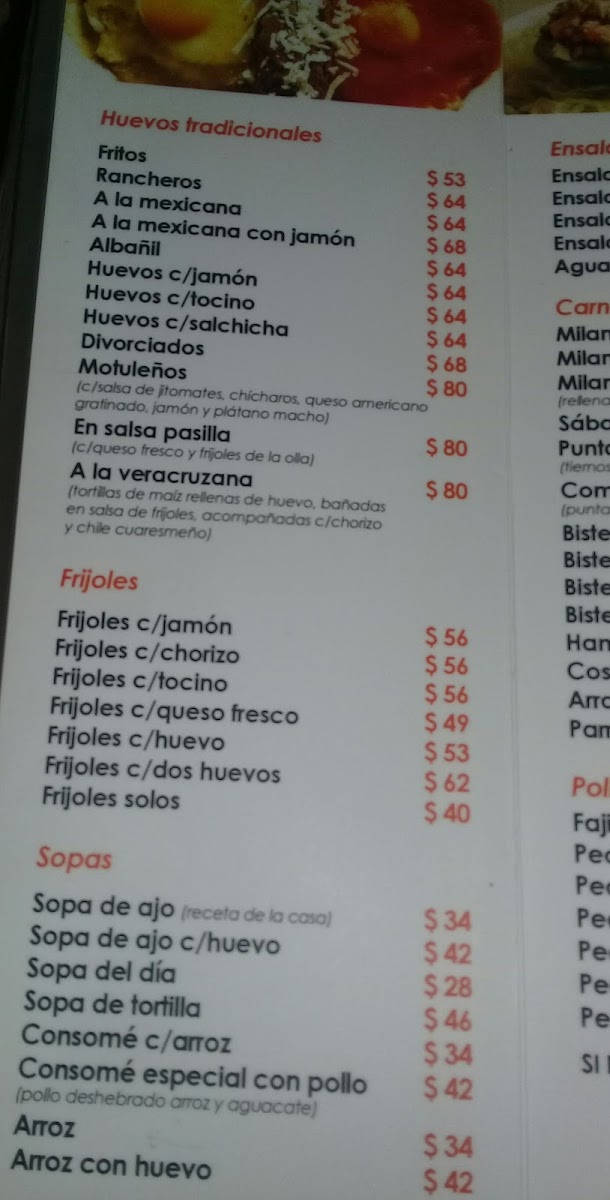Los Bisquets de Plateros Menu - Image 6